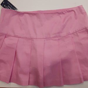 Girl's 12 Ralph Lauren Essentials Pleated Skort New With Tags